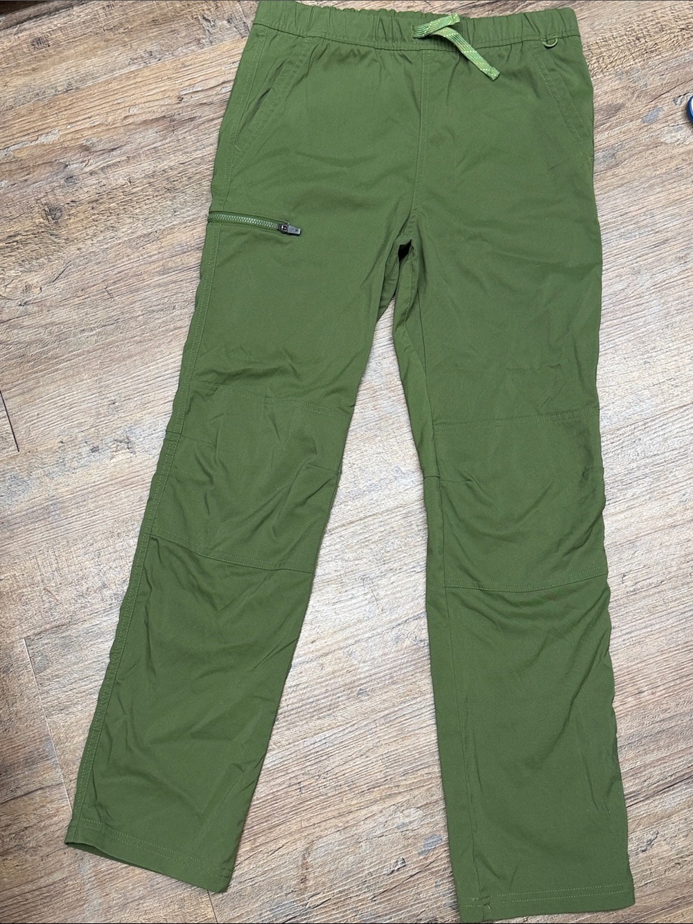 REI Co-Op Kids Olive Green Stretch Utility Pants size large (12-14)